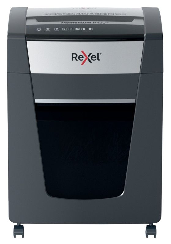 REXEL Momentum P420 Cross Cut Paper Shredder - Image 1