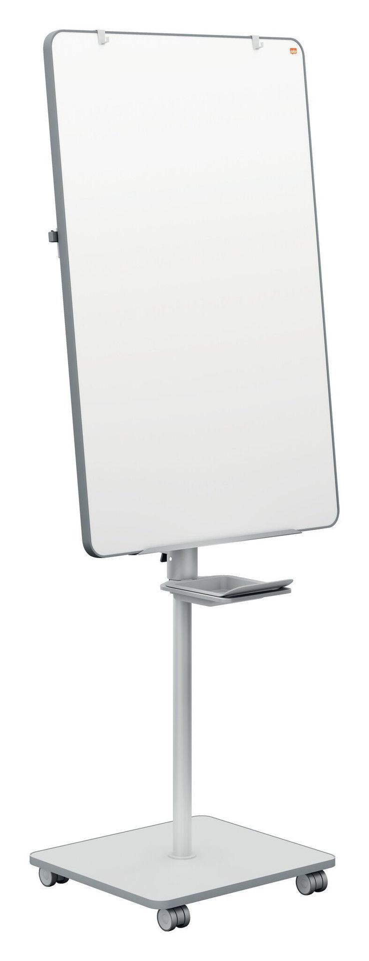 Nobo Move & Meet Mobile Magnetic Flipchart Easel 680x1040mm - Image 1