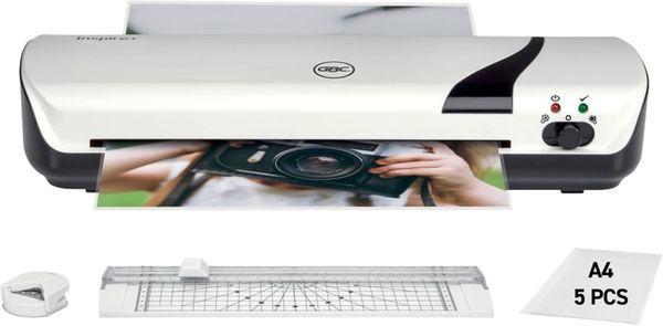 GBC Inspire A4 Laminator with Trimmer - White