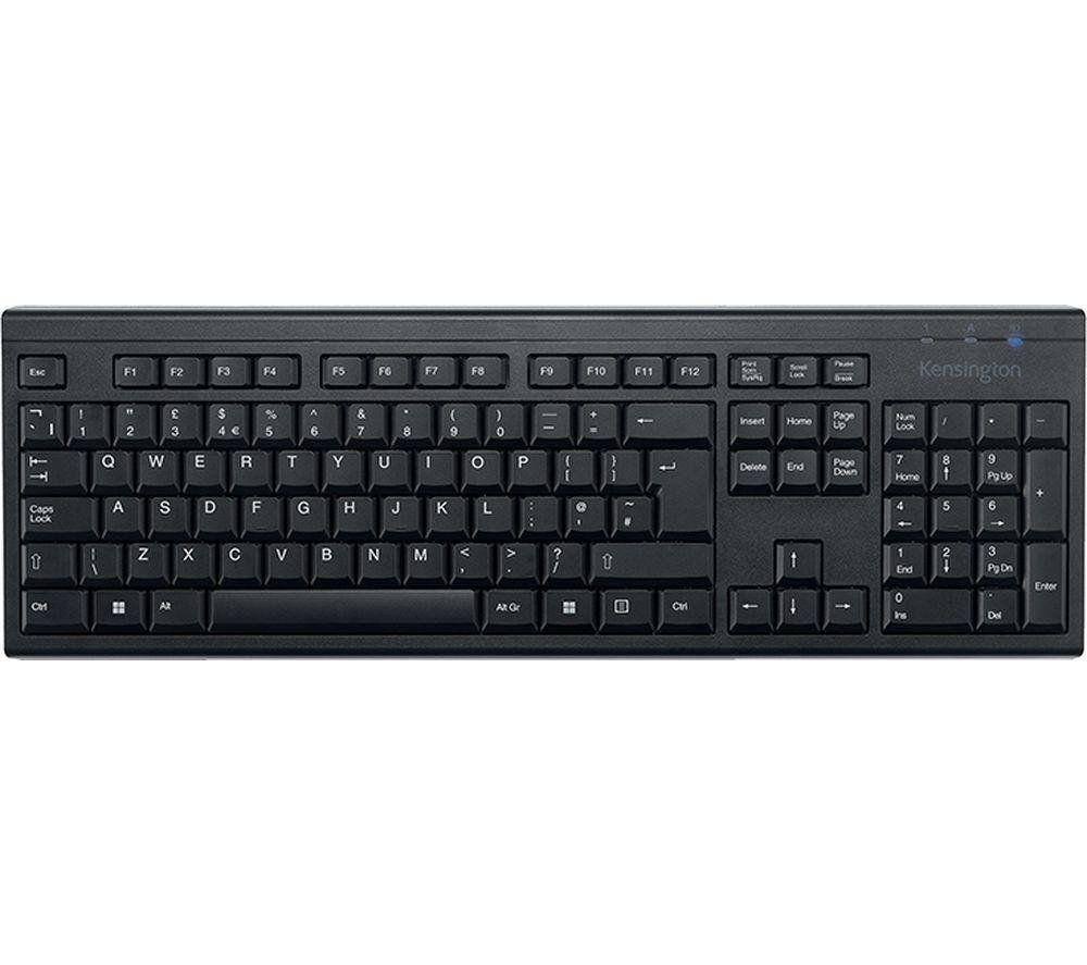 KENSINGTON KB150 EQ Wireless Keyboard - Black, Black - Image 1