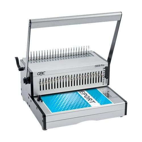GBC CB30 Pro Heavy Duty Manual Punch and Comb Binding Machine Capacity - Image 1