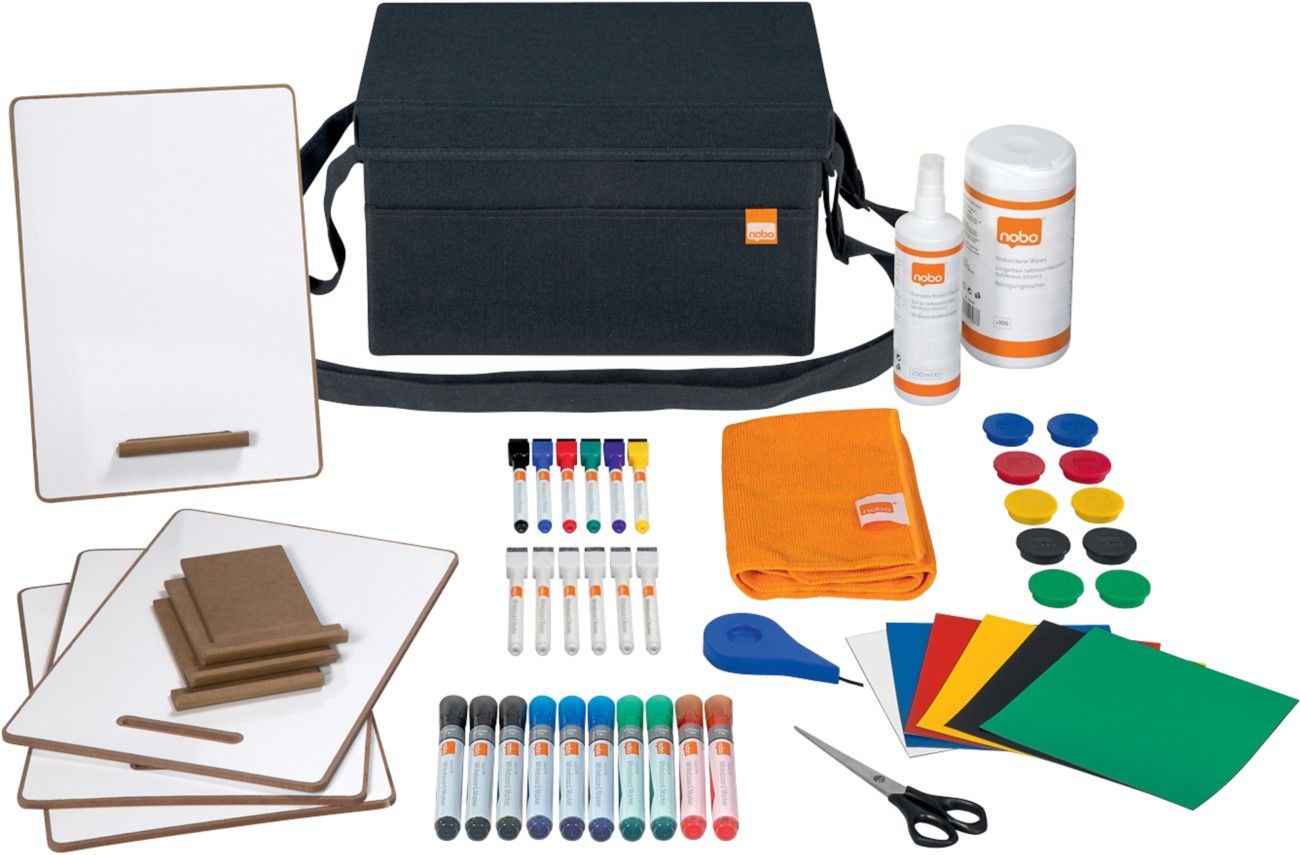Nobo Whiteboard Accessories Kit Bag - Image 1