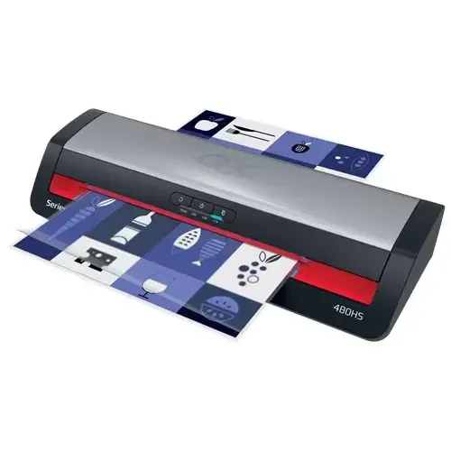 GBC 480HS Office A3 Laminator Black & Red - 4410072UK - Image 1