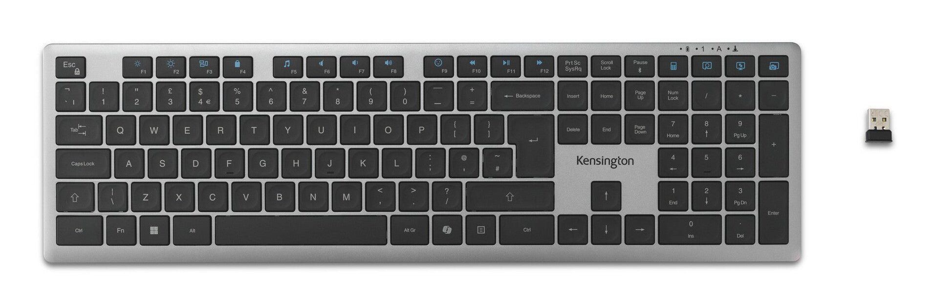 Kensington KB535 EQ Rechargeable Multi-Device Keyboard - Image 1