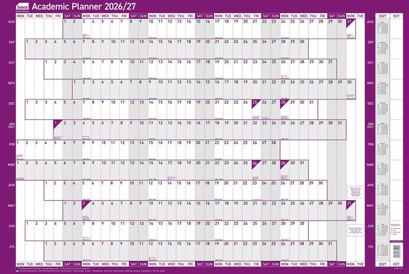 Sasco Academic Year Planner Unmounted 2027/28 2410298