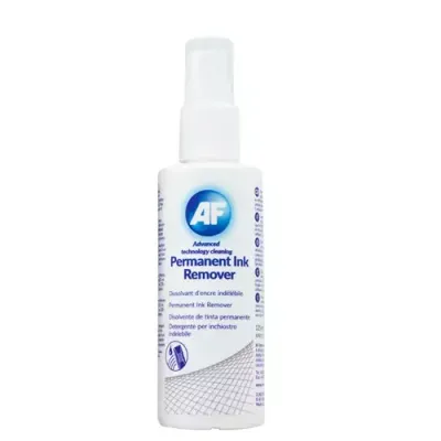 AF Permanent Ink Remover CD's/DVD's Equipment cleansing pump spray 125 ml