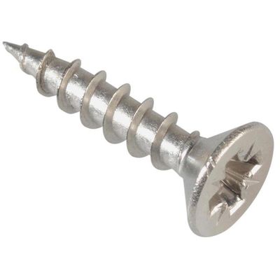 Forgefix POZI3516SS Multi-Purpose Pozi Compatible Screw Csk St S/Steel 3.5 X 16Mm Box 200 - Thumbnail 2