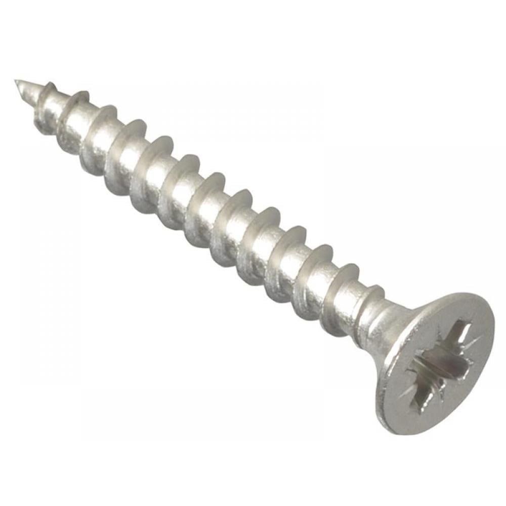 Forgefix POZI430SS Multi-Purpose Pozi Compatible Screw Csk St S/Steel 4.0 X 30Mm Box 200 - Image 1