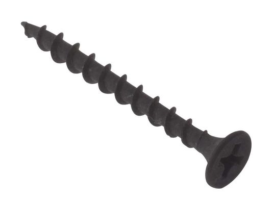 Fandf 100DWS100BP Drywall Screw - Coarse Thread - Black Phosphate 4.2 X 100Mm (Box Of 100) - Thumbnail 2