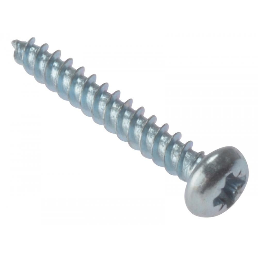 Forgefix RH28ZP General Purpose Pozi Compatible Screw Round Head Tt Zp 2In X 8 Box 200 - Image 1