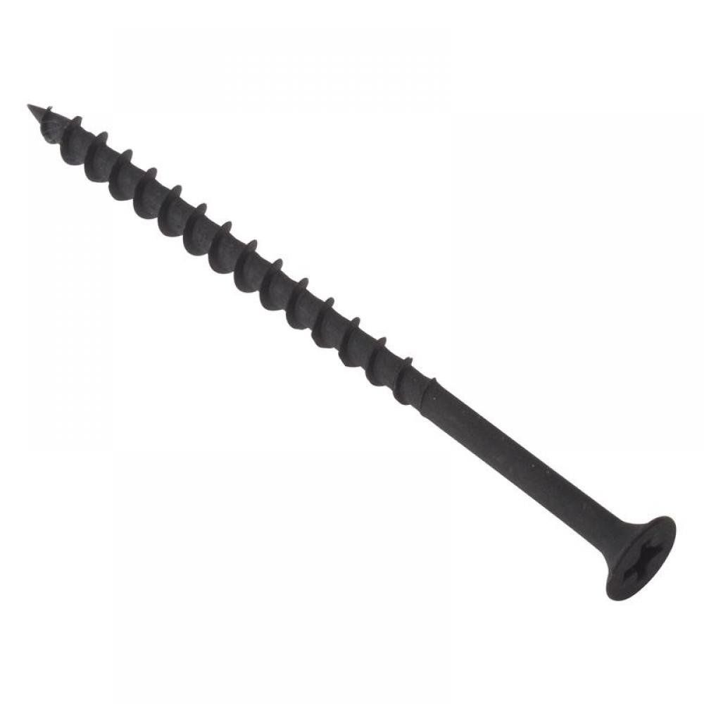Forgefix 200DWS38BP Drywall Screw Phillips Bugle Head Sct Black Phosp 3.5 X 38Mm Box 200 - Image 1