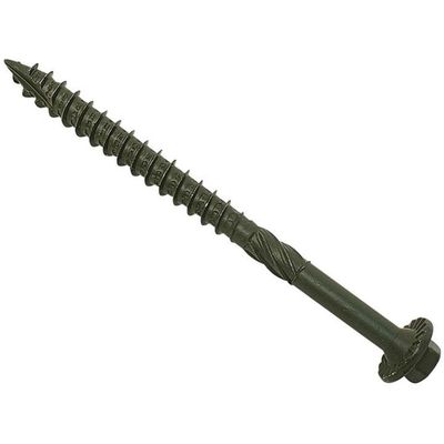 Forgefix Timber Fixing Screws Green Treated 6.3 X 100Mm Bag 20 - Grey