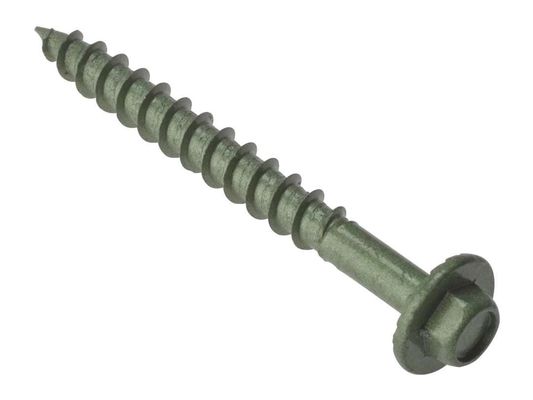 Forgefix Timber Fixing Screws Green Treated 6.3 X 250Mm Bag 20 - Grey - Thumbnail 2