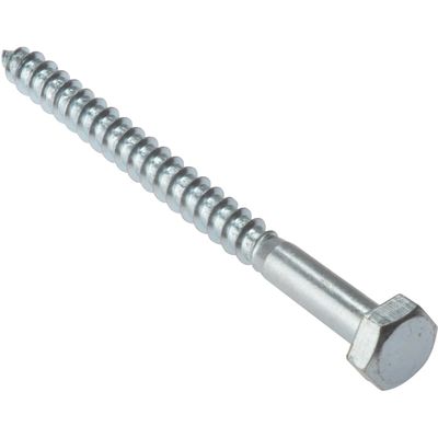 Fandf 5CS12130 Coach Screws - Zinc Plated M12 X 130Mm (Bag Of 5) - Thumbnail 2
