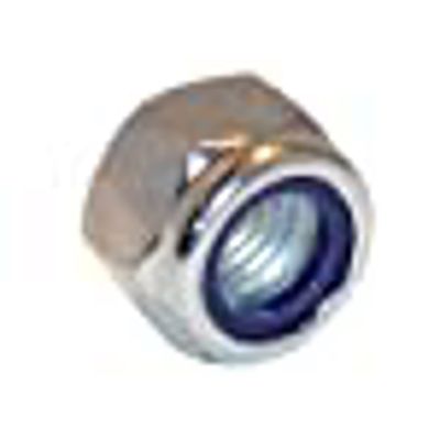 Forgefix 100NYLOC5 Hexagon Nut & Nylon Insert Zp M5 Bag 100 - Thumbnail 2