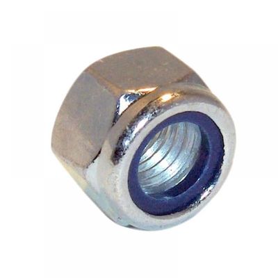 Forgefix 100NYLOC6 Hexagon Nut & Nylon Insert Zp M6 Bag 100