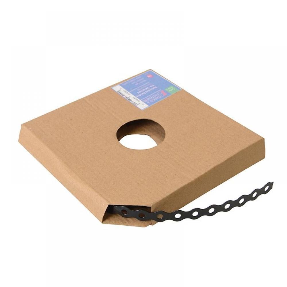 Forgefix PCBB12 Black Plastic Coated Pre-Galvanised Band 12Mm X 0.8 X 10M Box 1 - Image 1