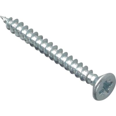 Forgefix MPS440ZP Multi-Purpose Pozi Compatible Screw Csk St Zp 4 X 40Mm Box 200
