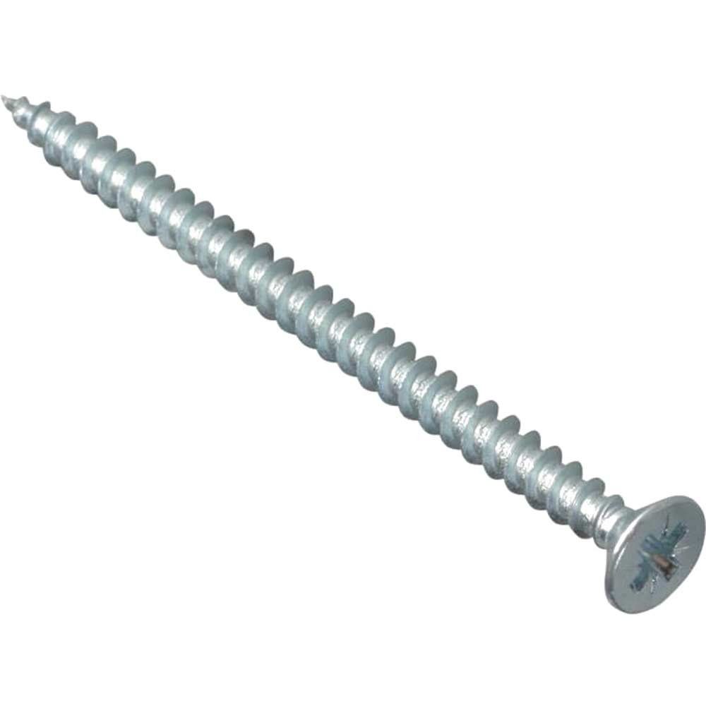 Forgefix MPS460ZP Multi-Purpose Pozi Compatible Screw Csk St Zp 4 X 60Mm Box 200 - Image 1