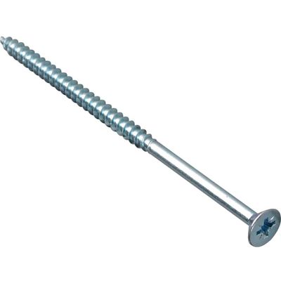 Forgefix MPS5100ZP Multi-Purpose Pozi Compatible Screw Csk St Zp 5 X 100Mm Box 100