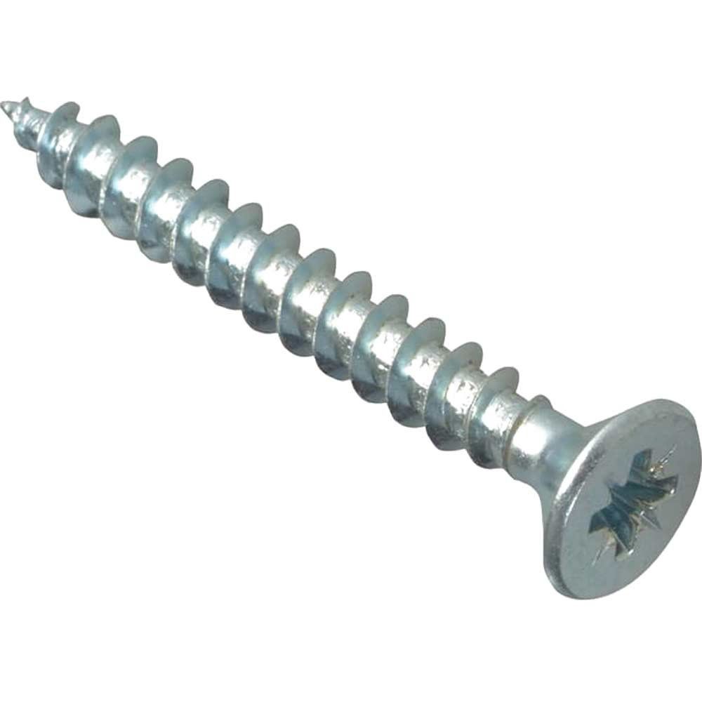 Forgefix MPS540ZP Multi-Purpose Pozi Compatible Screw Csk St Zp 5 X 40Mm Box 200 - Image 1