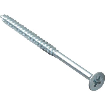 Forgefix MPS580ZP Multi-Purpose Pozi Compatible Screw Csk St Zp 5 X 80Mm Box 100