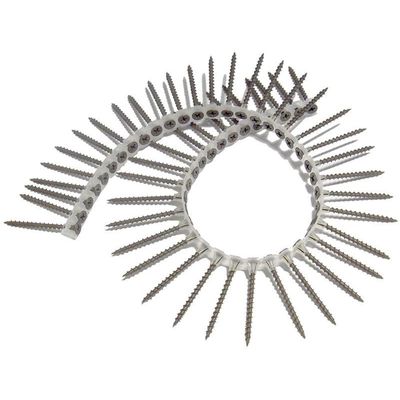 Forgefix Drywall Collated Screw Phillips Bugle Head Sct 4.2 X 75mm Box 1000 - Grey