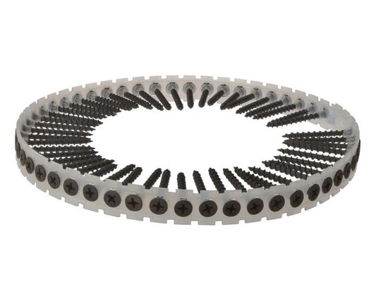 Forgefix Drywall Collated Screw Phillips Bugle Head Sct 4.2 X 75mm Box 1000 - Grey - Thumbnail 2