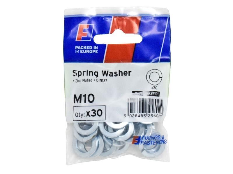 Forgefix Spring Washer M10 Forgepack 30 FPKSW10 - Image 1