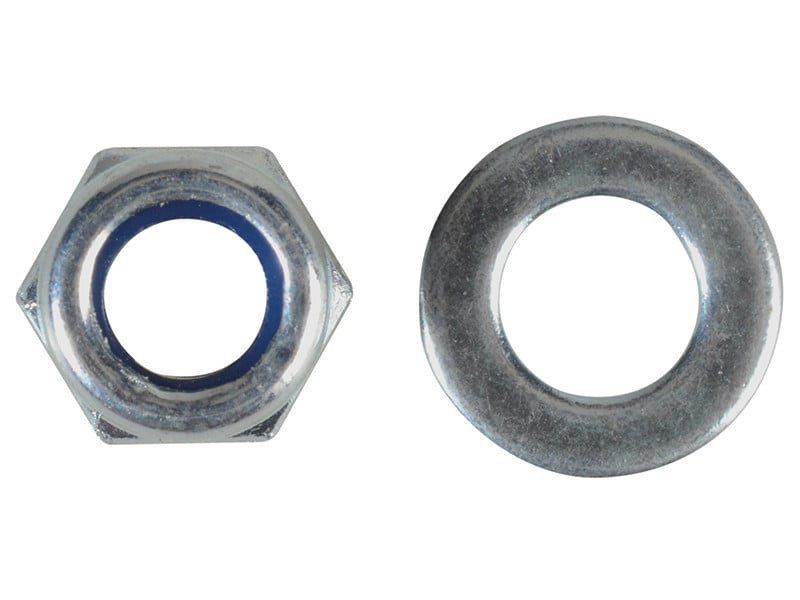 Forgefix FPNYLOC5 Nyloc Nuts & Washers Zinc Plated M5 Forgepack 40 - Image 1
