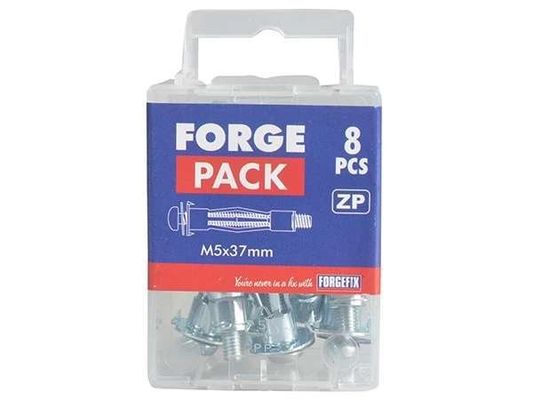 Forgefix Cavity Wall Anchor Zinc Plated M4 X 32Mm Forgepack 16 - Grey - Thumbnail 2