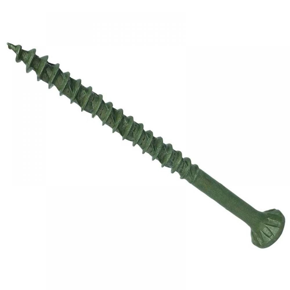 Forgefix Countersunk Torx Decking Screws Green 4.5mm 60mm Pack of 500 - Image 1