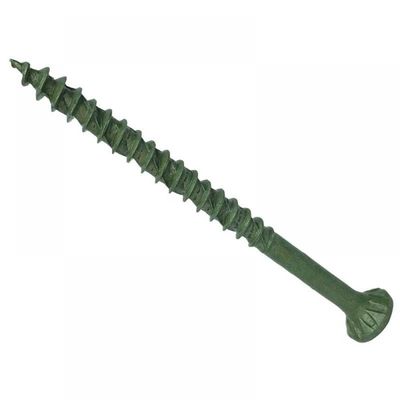 Forgefix Countersunk Torx Decking Screws Green 4.5mm 60mm Pack of 500