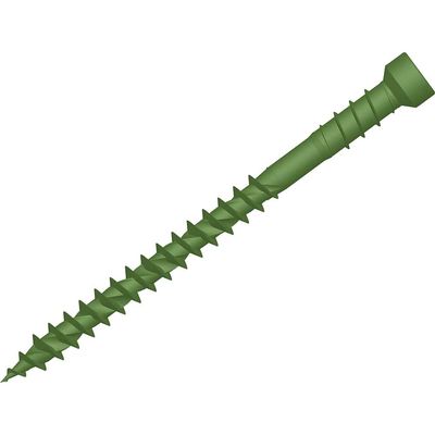 Forgefix FFDSC4550GT Forgefast Torx® Compatible Decking Screws Reduced Head Green 4.5X50 T15 Tub 600