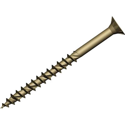 Forgefix FFDS4560TT Forgefast Torx® Compatible Decking Screws Csk Tan 4.5X60 T25 Tub 500