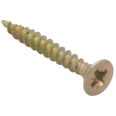 Forgefix SPE3530Y Spectre™ Pz Compatible Wood Screw Csk Zyp 3.5 X 30Mm Box 200 - Thumbnail 2