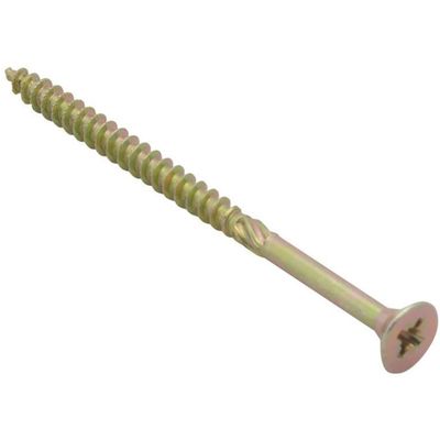Forgefix SPE580Y Spectre™ Pz Compatible Wood Screw Csk Zyp 5.0 X 80Mm Box 100 - Thumbnail 2