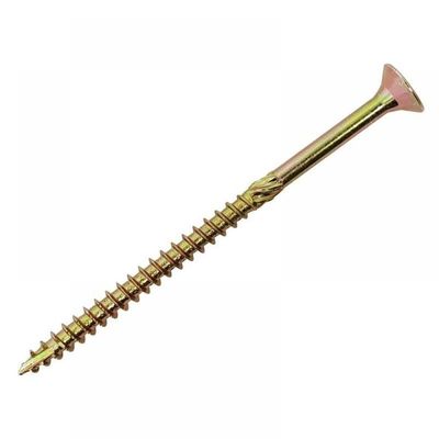 Forgefix SPE590Y Spectre™ Pz Compatible Wood Screw Csk Zyp 5.0 X 90Mm Box 100 - Thumbnail 2