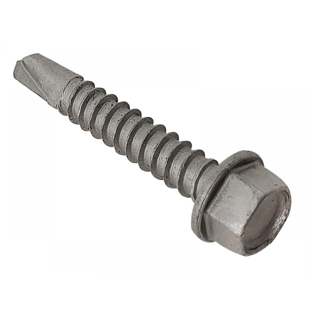 Forgefix TFHUWSD5538L Techfast Roofing Sheet To Steel Hex Screw No.3 Tip 5.5 X 38Mm Box 100 - Image 1