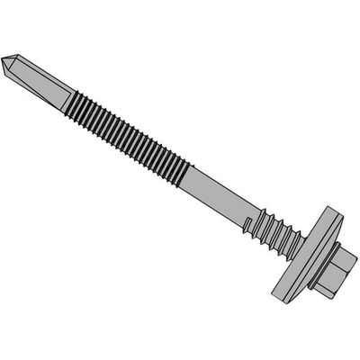 Forgefix TFHW16CPSD5585H Techfast Composite Panels To Steel Hex Screw No.5 Tip 5.5 X 85Mm Box 100 - Thumbnail 2