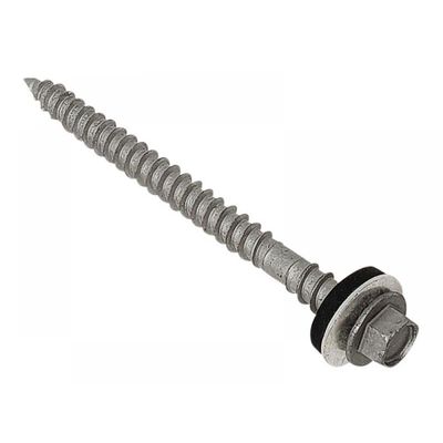 Forgefix TFHW16CPGP63100 Techfast Composite Panel To Timber Hex Screw T17 Gash Point 6.3 X 100Mm Box 100