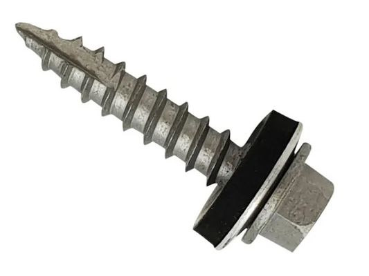 Forgefix TFHW16GP6360 Techfast Metal Roofing To Timber Hex Screw T17 Gash Point 6.3 X 60Mm Box 100