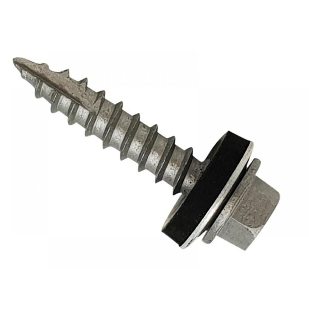 Forgefix TFHW16GP6380 Techfast Metal Roofing To Timber Hex Screw T17 Gash Point 6.3 X 80Mm Box 100 - Image 1
