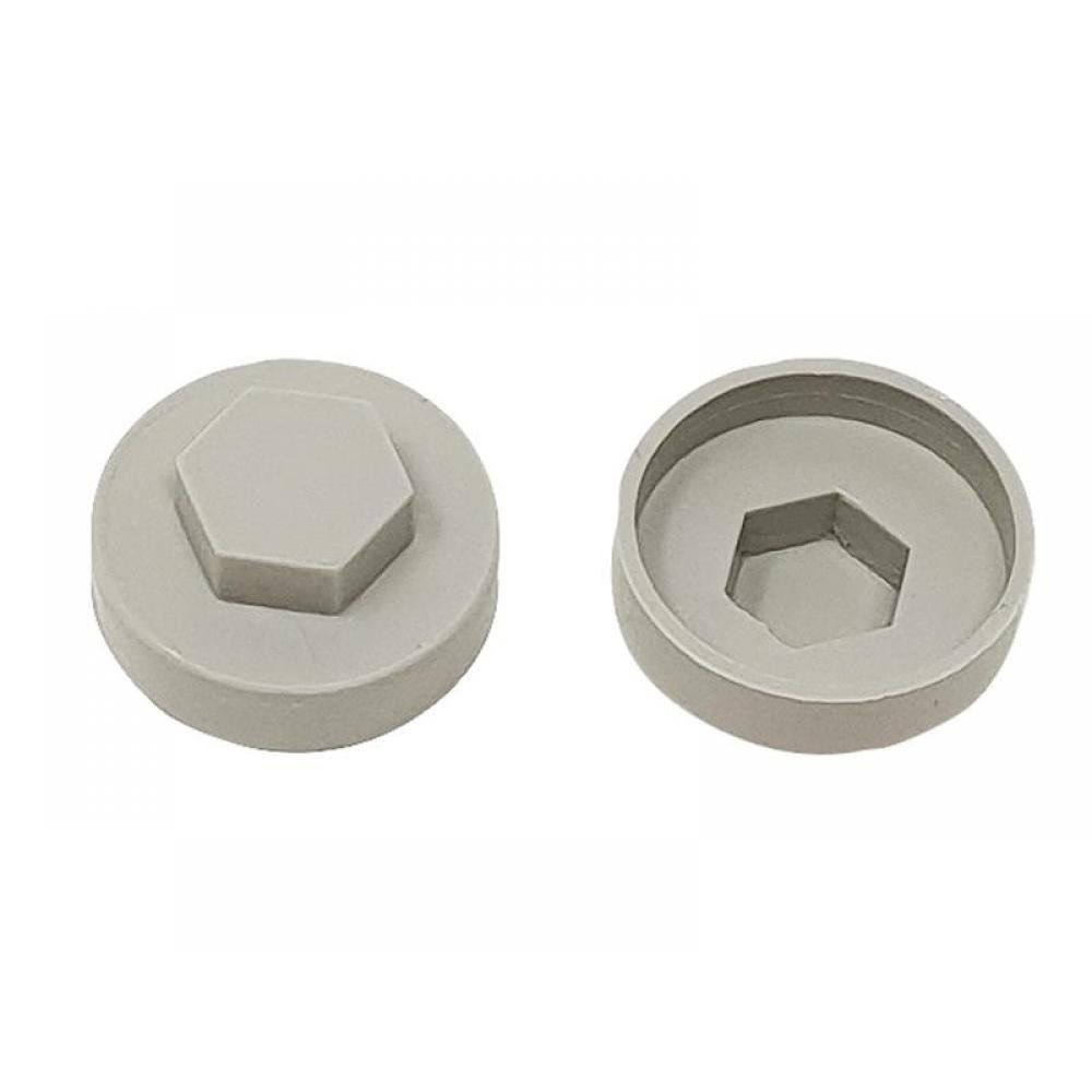 Forgefix TFCC19GG Techfast Cover Cap Goosewing Grey 19Mm (Pack 100) - Image 1