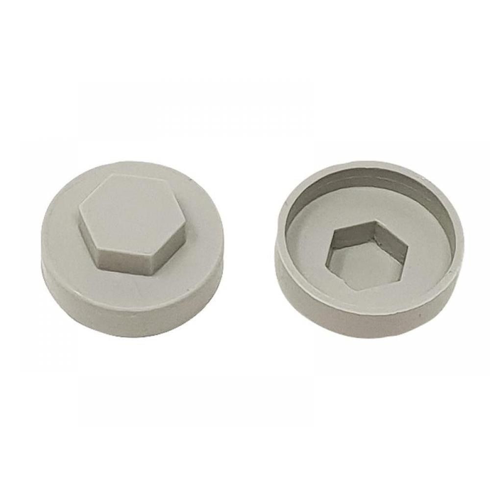 Forgefix TFCC16GG Techfast Cover Cap Goosewing Grey 16Mm (Pack 100) - Image 1