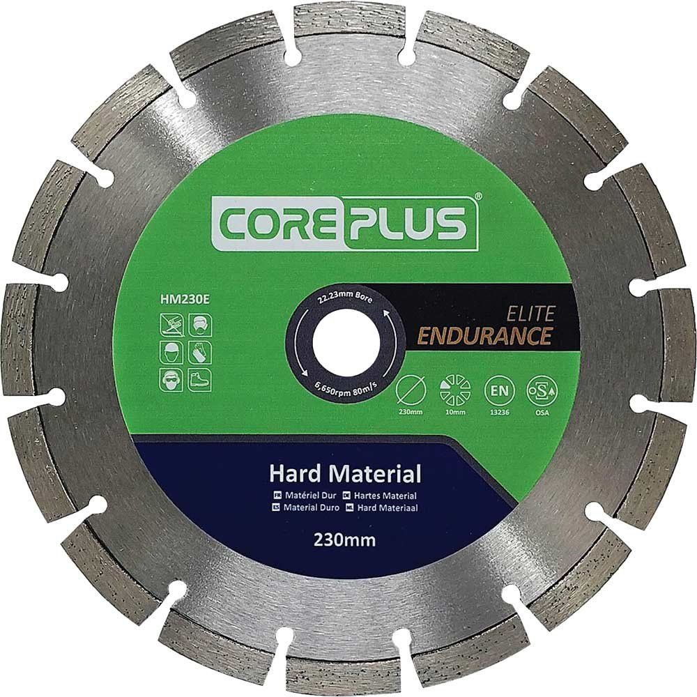 Coreplus CORDBHM230E Hm230E Elite Hard Material Diamond Blade 230Mm - Image 1