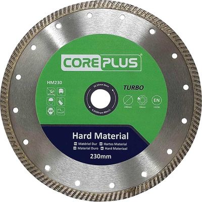 Coreplus CORDBHM230 Hm230 Hard Material Turbo Diamond Blade 230Mm