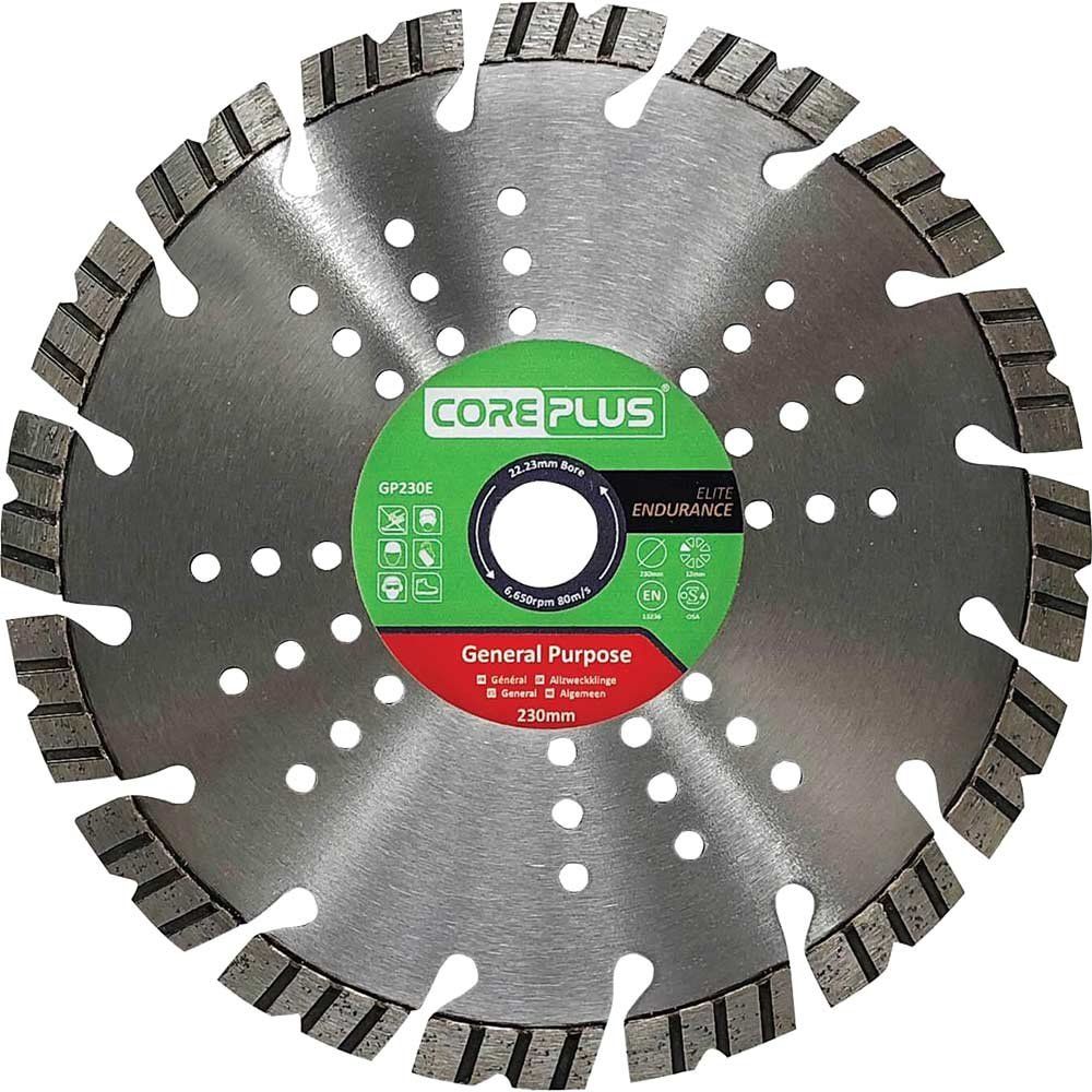 Coreplus CORDBGP230E Gp230E Elite General-Purpose Diamond Blade 230Mm - Image 1