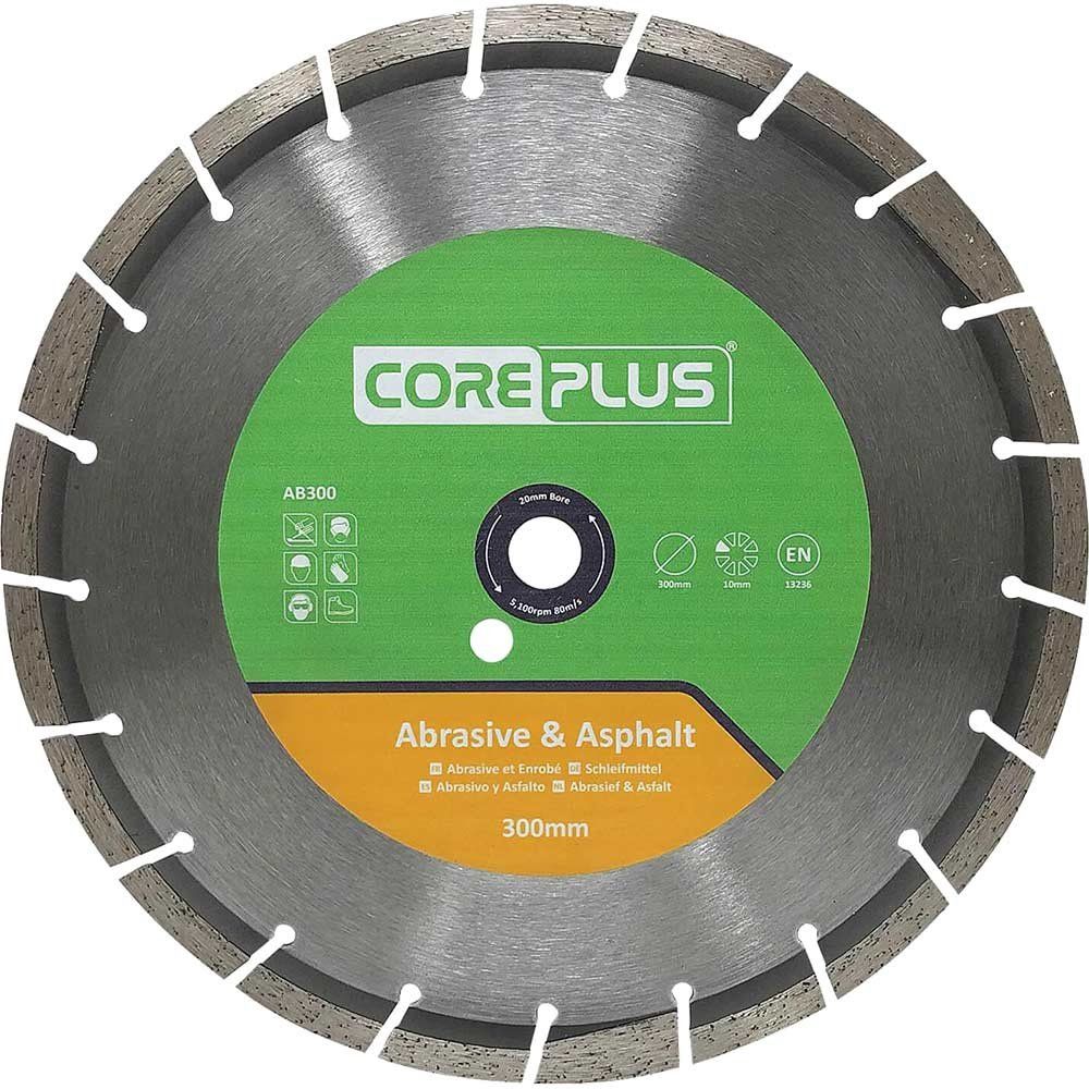 Coreplus CORDBAB300 Ab300 Abrasive & Asphalt Diamond Blade 300Mm - Image 1