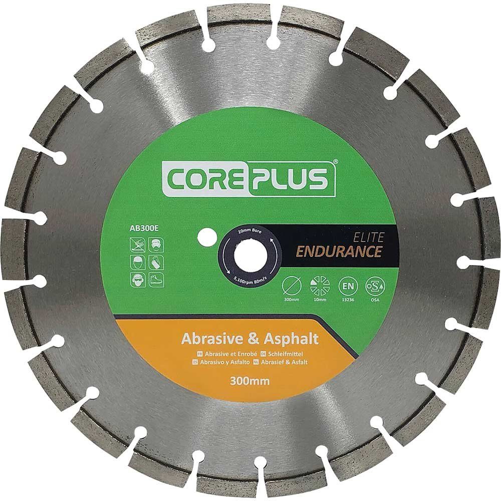 Coreplus CORDBAB300E Ab300E Elite Abrasive & Asphalt Diamond Blade 300Mm - Image 1